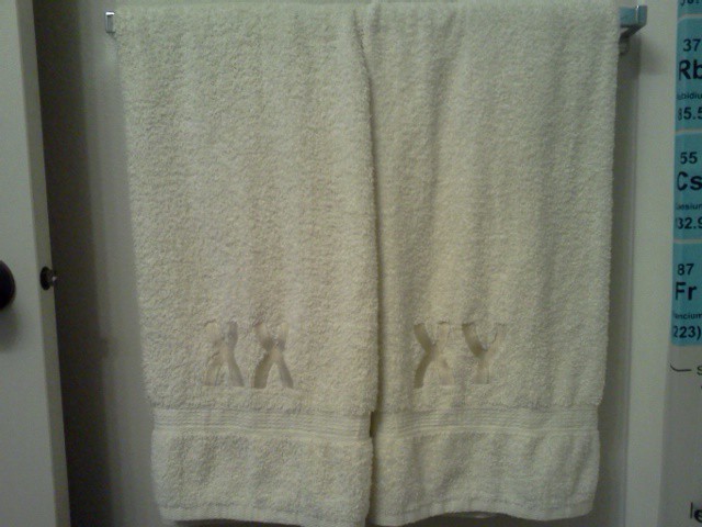 Chromosome Bath Towels
