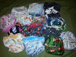 Geeky cloth diapers are fun!