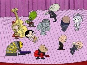 A fun mashup of Doctor Who and Peanuts Image by  Wild Guru Larry via Flickr CC