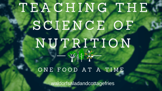 Learning about the science of nutrition