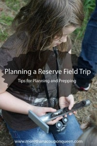 Learn how to plan a reserve field trip
