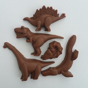 Chocolate dinosaur assortment