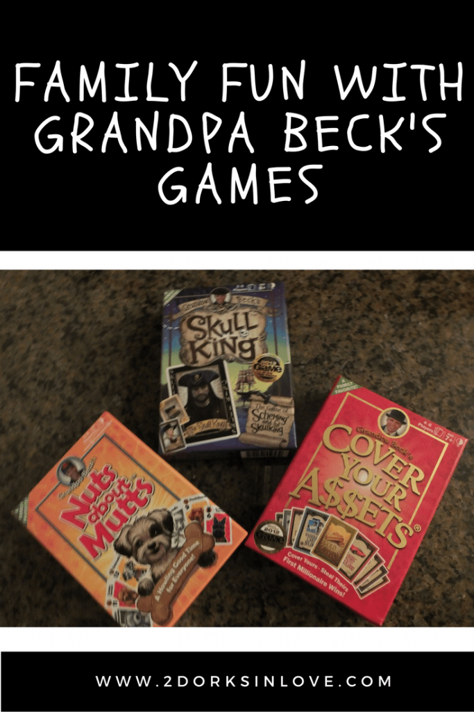 Grandpa Beck's Games are a lot of fun for the whole family!