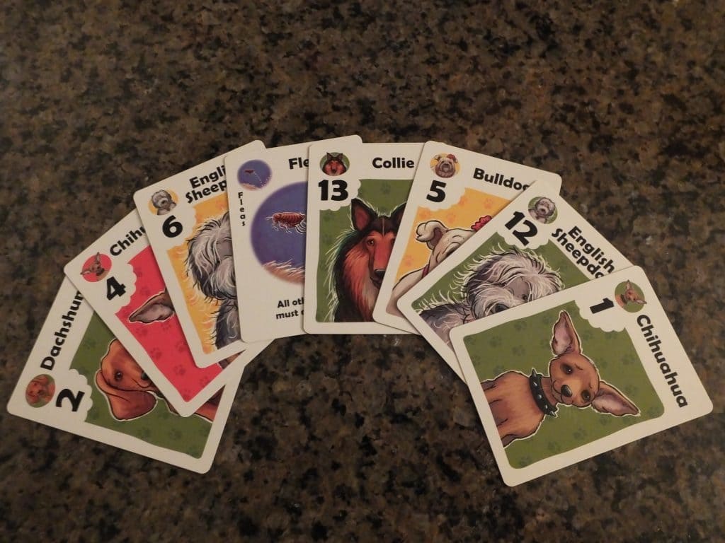 Cute dog cards from Nuts About Mutts by Grandpa Beck's Games