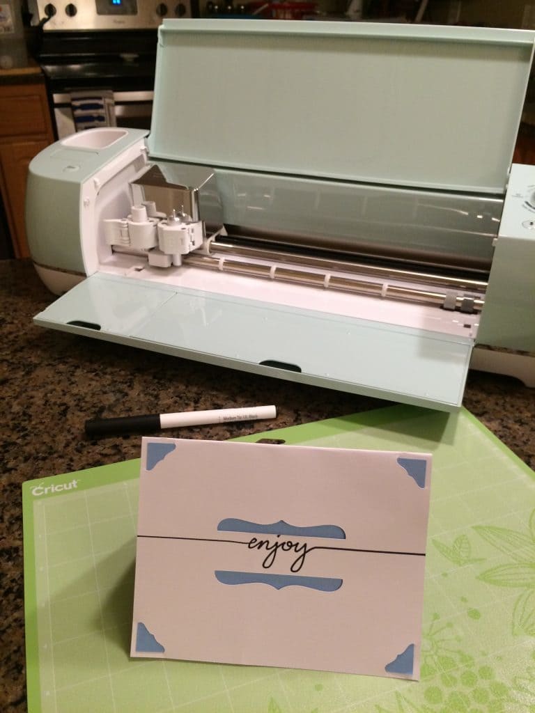 The Cricut Explore Air 2 comes with a project to get you off and running!